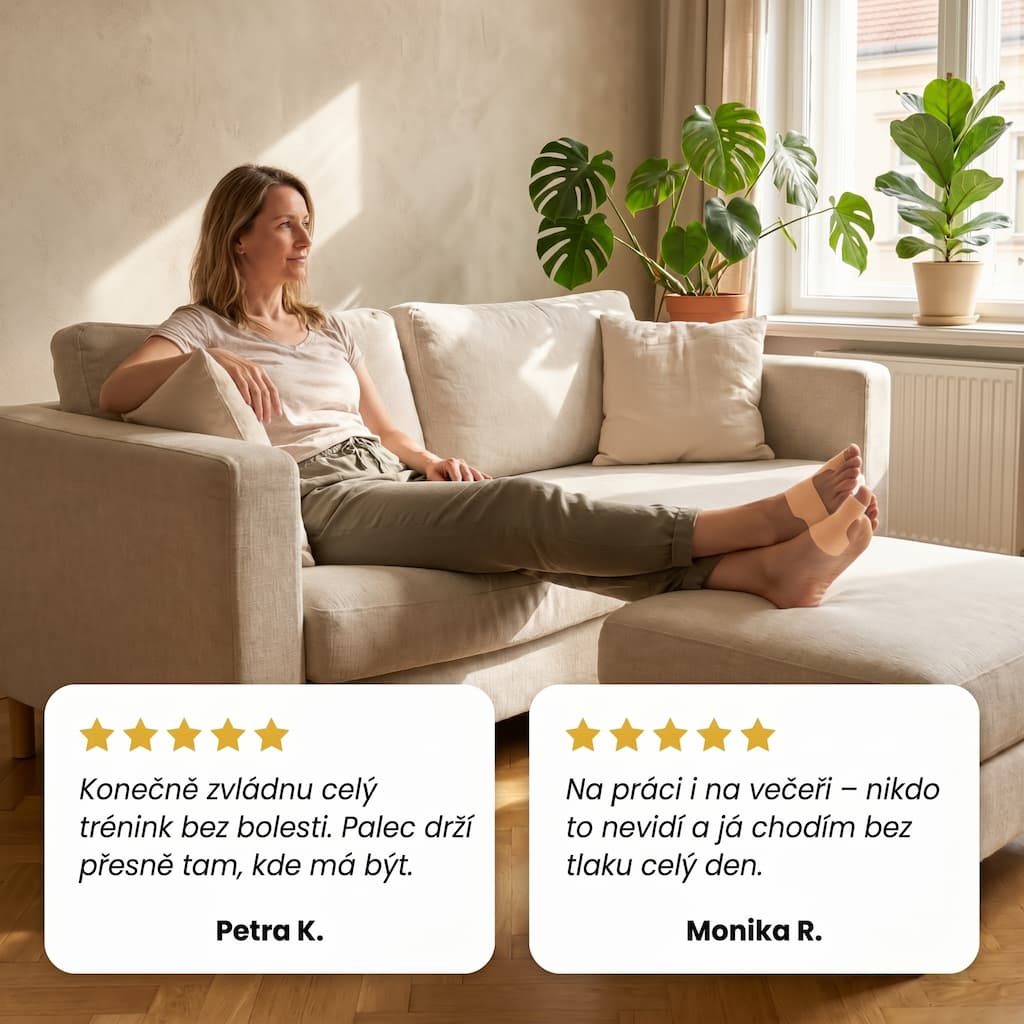 Tejpy na hallux valgus na noze – recenze zákazníků